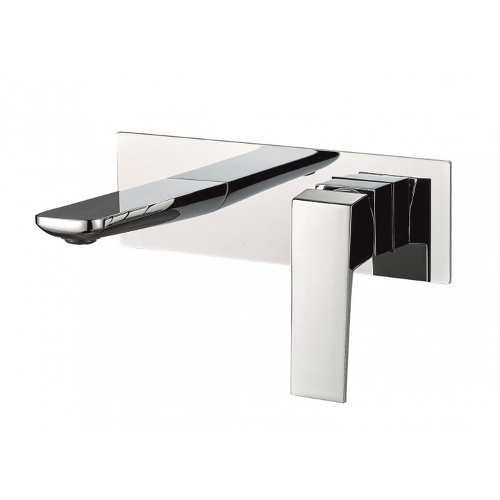 Baterie baie, Inter Ceramic, ICF 8110191C ELINOR, alama, crom, pentru instalare, 24x14.2x14.9cm