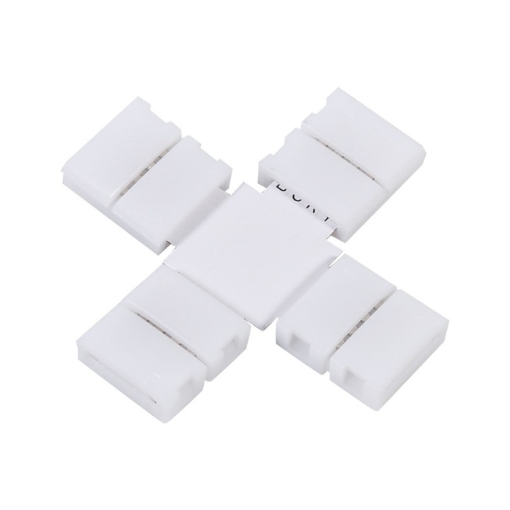 Conector x de 10mm pentru benzi rgb smd5050 5630