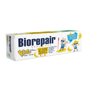 BioRepair Junior Pasta de dinti pentru copii, 0-6 ani Banane, 50 ml