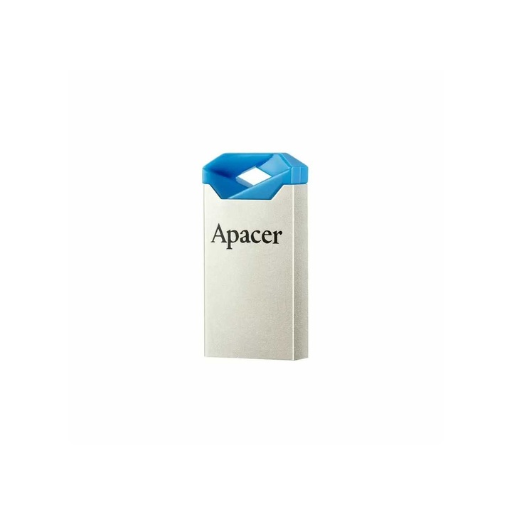 USB памет Apacer, USB2.0 64GB, Синя, Метал