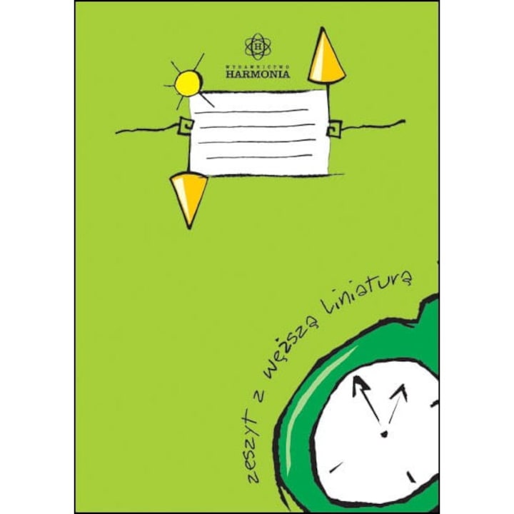 Szűkebb vonalú jegyzetfüzet, Harmonia, Zöld