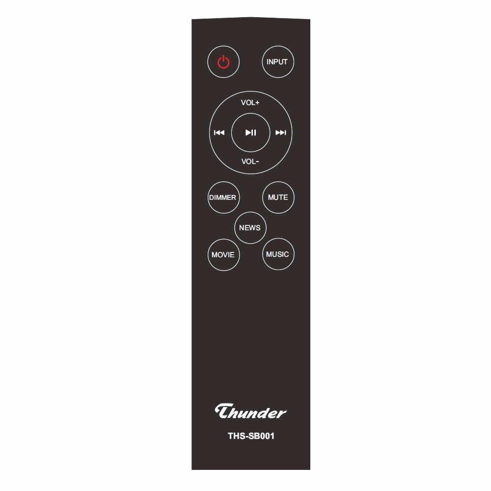 Soundbar, Thunder, THS-SB001, 60W, Bluetooth, USB, HDMI