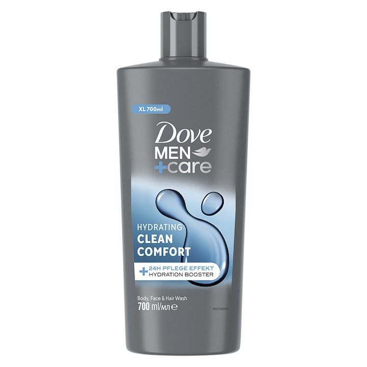 Gel de dus Dove Men+Care Clean Comfort, 700 ml