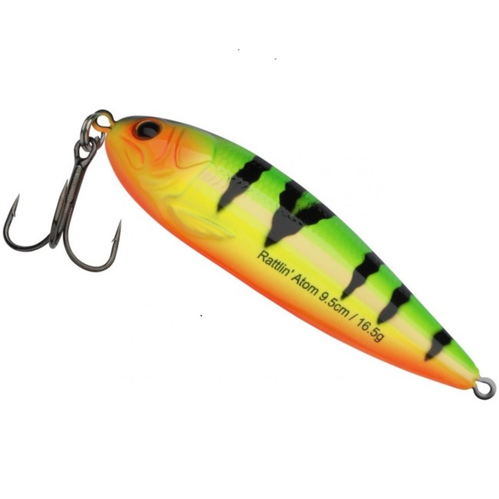 Lingurita Rattlin' Abu Garcia Atom, Fire Tiger, 9.5cm, 16.5g