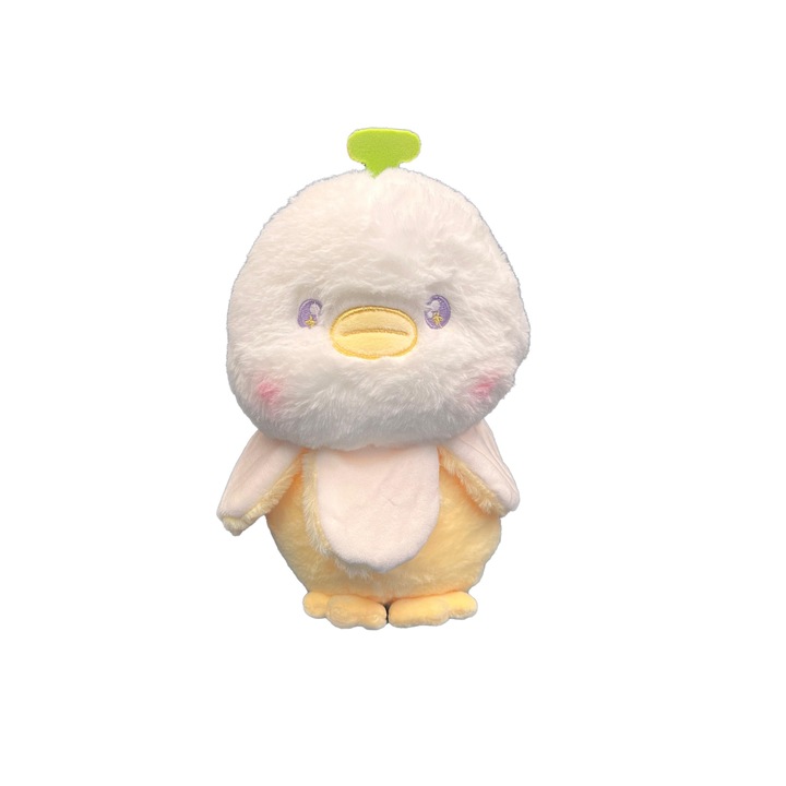 Jucarie plus, ratusca banana, 22cm