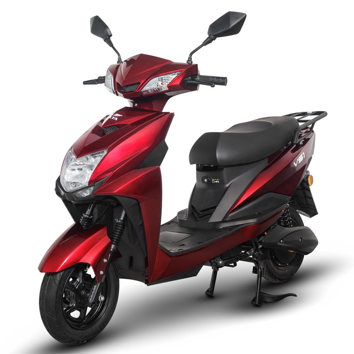 Scuter Electric, 1500W, Fara Permis, Voltarom S1, autonomie 74 km, Visiniu