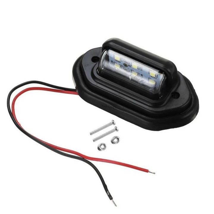 Комплект 2 броя универсални лед лампи за ремарке номер 12v-24v