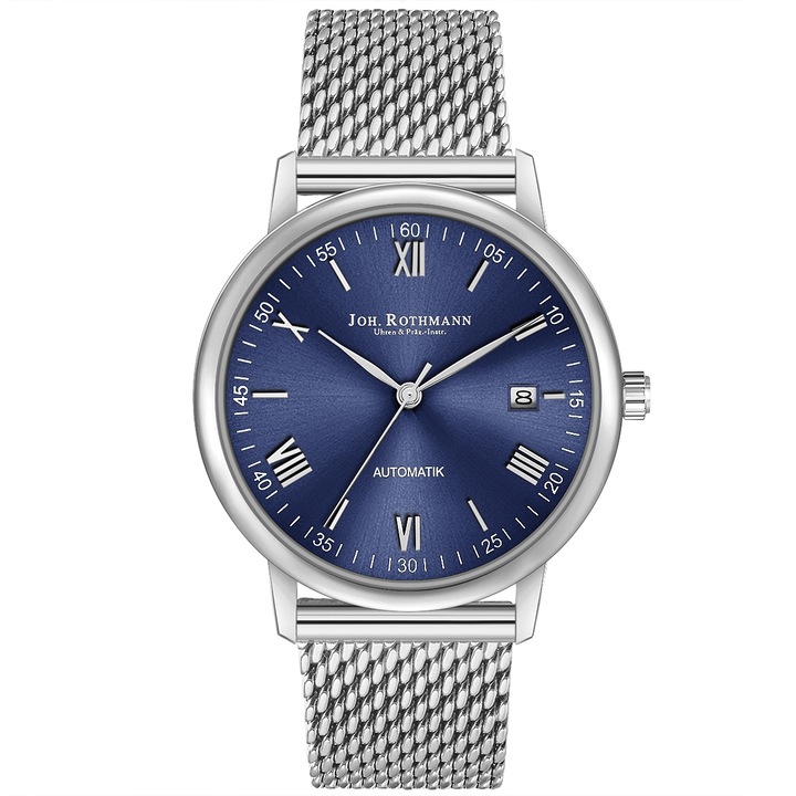 Joh. Rothmann, Ceas automatic, Argintiu