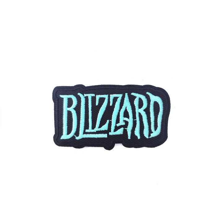 Petic textil Blizzard, Multicolor, 6, 4 cm x 3, 8 cm, INOVATIX