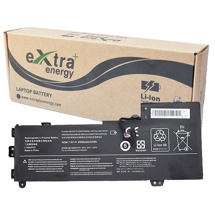 Laptop akkumulátor Lenovo U30 E31-70 U31-70 L14M2P23 L14M2P24 L14L2P23
