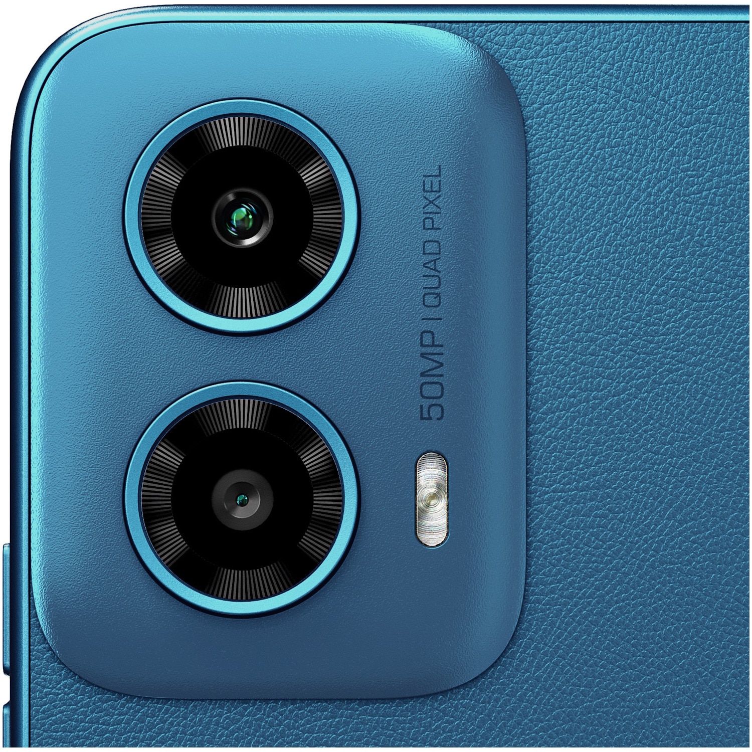 Telefon mobil Motorola Moto g34, Dual SIM, 128GB, 8GB RAM, 5G, Ocean Green