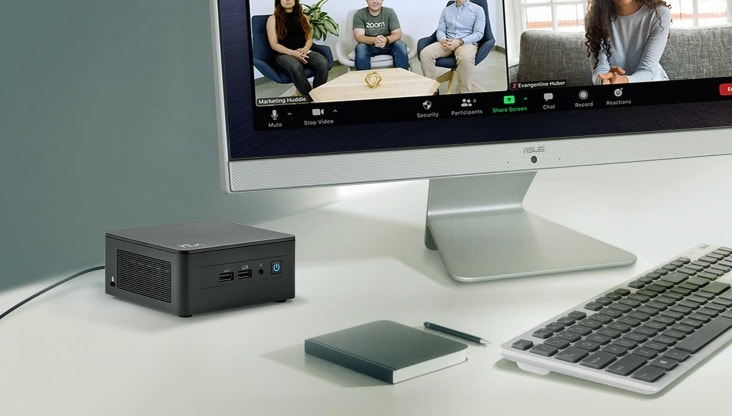 Mini PC Asus NUC 13 Pro NUC13ANKi3 cu procesor Intel® Core™ i3