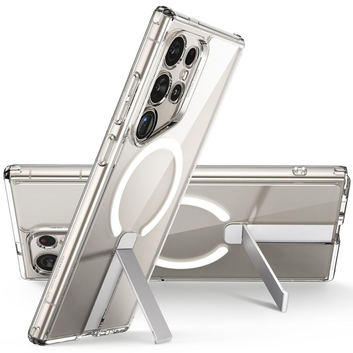 Калъф ESR Flickstand Boost Halolock за Samsung Galaxy S24 Ultra Прозрачен