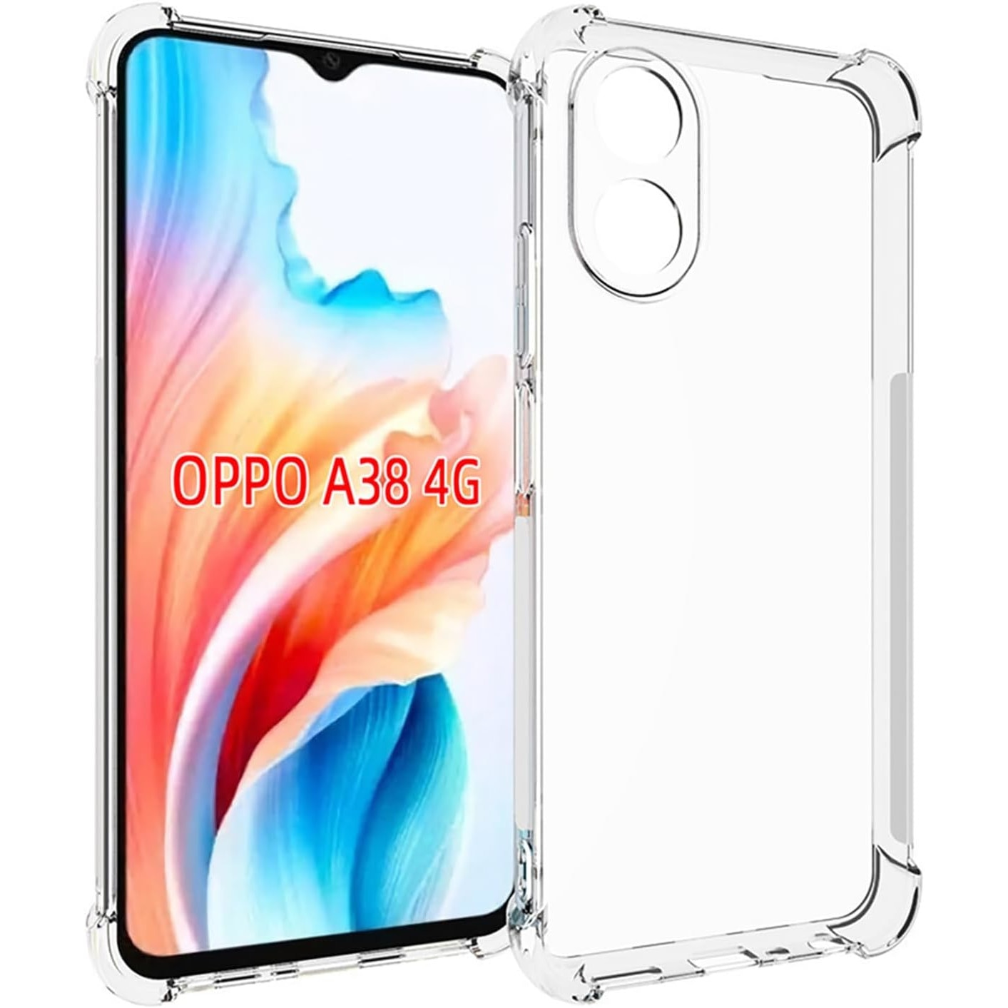 Cool Carcasa AntiShock Transparente para Oppo A38