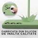 Калъф съвместим със Samsung S24 Premium Silicone Daden®, Защита на камерата, Удароустойчив, Премиум качество, Зелен