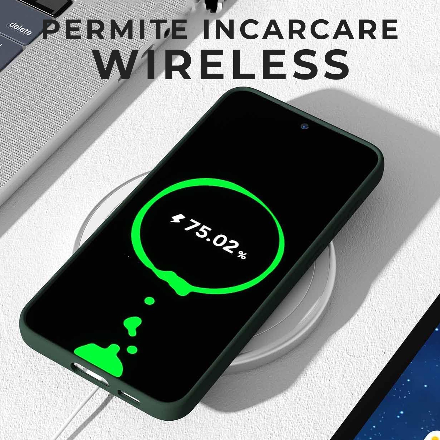 Husa pentru Samsung Galaxy S24 Premium Silicon Daden®, Protectie Camera, Antisoc, Calitate Premium, Verde Inchis