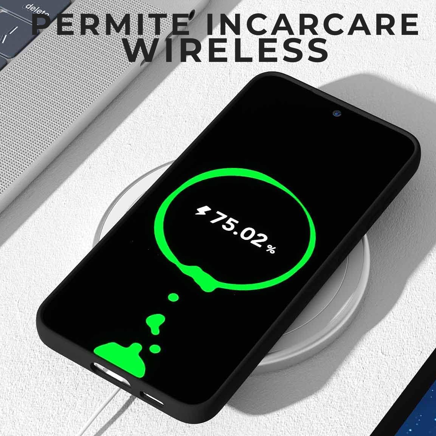 Husa pentru Samsung Galaxy S24 Plus Premium Silicon Daden®, Protectie Camera, Antisoc, Calitate Premium, Negru