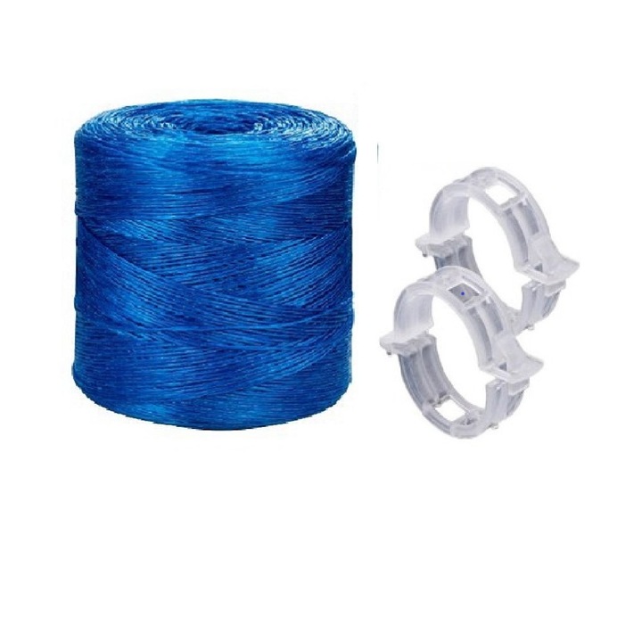 Set Palisat 950gr si 1000 Clips Palisare Tomate, Legume cu UV