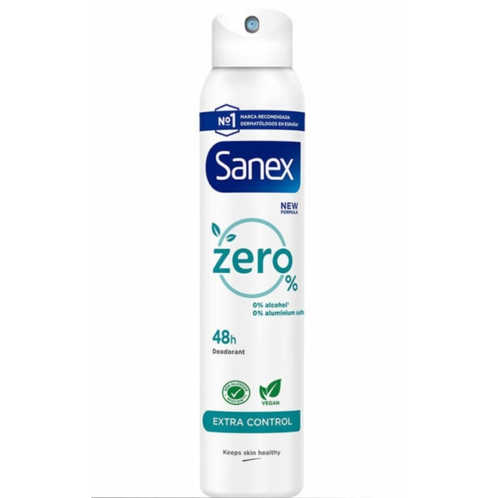 Dezodor Sanex Spray 48h 0% Extra Control 200ml