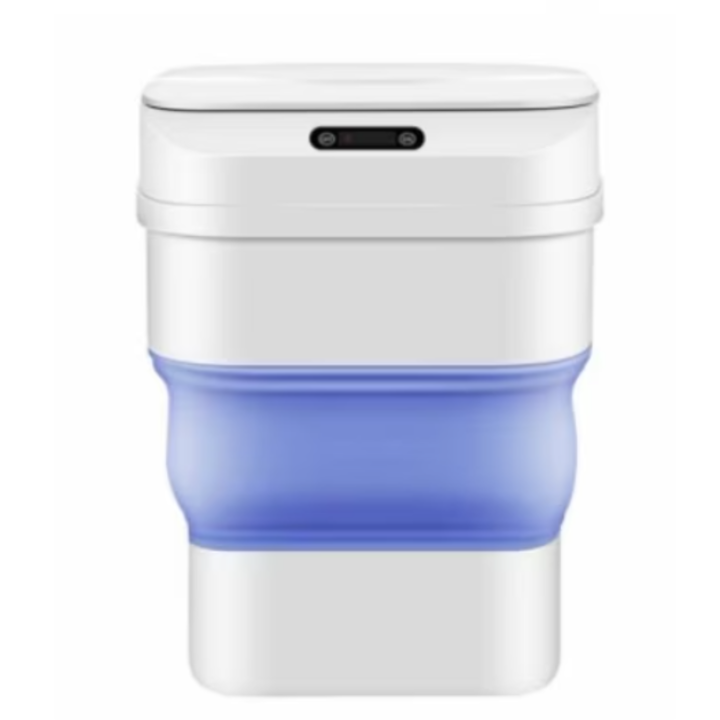 Cos de gunoi smart, cu senzor de miscare, pliabil, cu capac automat, capacitate 8 - 17 l