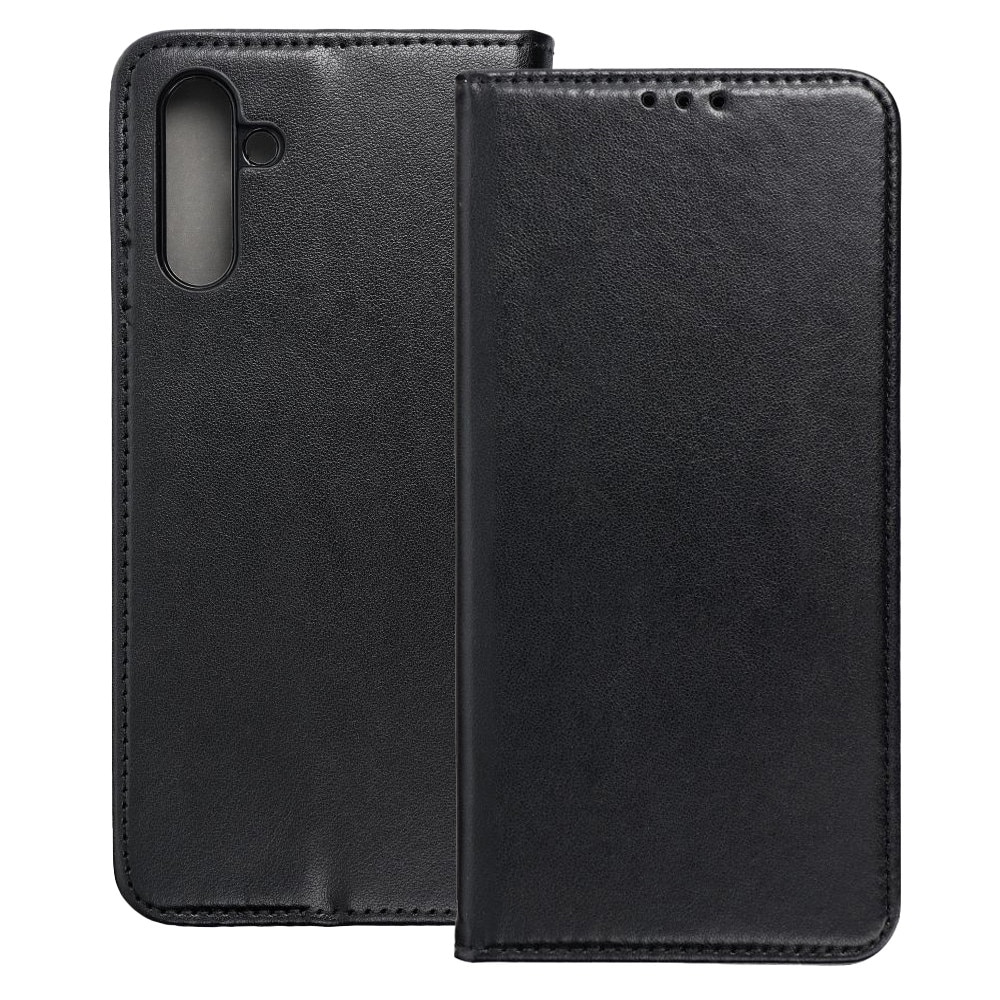 Husa pentru Samsung Galaxy A17 tip carte, SKYDDAR INNOVATION, cu Portofel Interior, Protectie la socuri, smart magneto, Negru