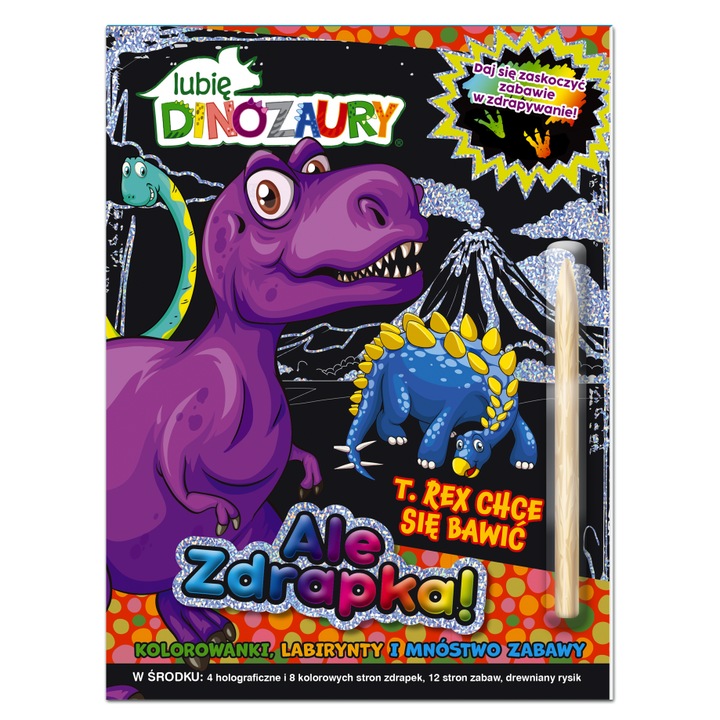 T Rex chce się bawić. Lubię Dinozaury, Media Service Zawada, In poloneza