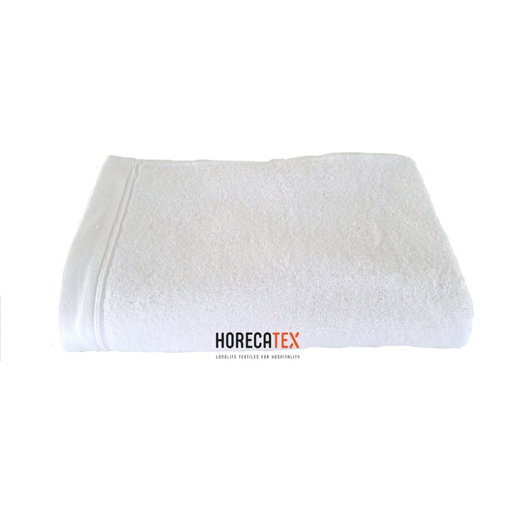 Prosop Hotel Premium Faro, 580 GSM, Bumbac Alb, 50×100 cm