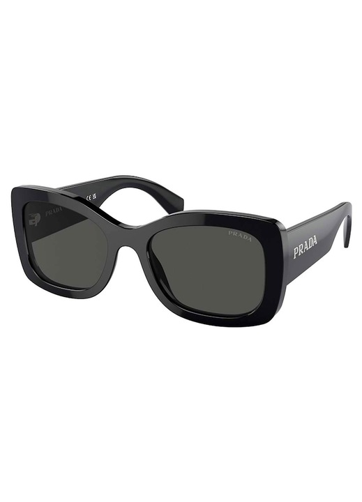 Ochelari de soare dama, Prada, Negru, 56-20-145 cm