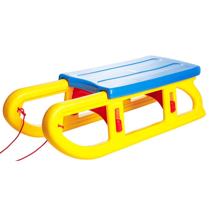Sanie plastic, 90x34x27cm, multicolor