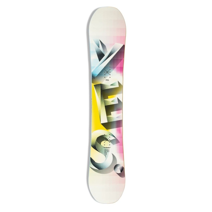 Placa snowboard femei YES W Basic 143cm 23/24