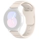 Curea pentru Huawei Watch GT 2 (46mm)/GT 2 Pro/GT 3 Pro (46mm)/Ultimate, Xiaomi Watch S1, Atlantic Smartwatch band, crem