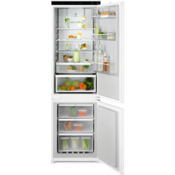 Combina frigorifica incorporabila Electrolux ENT6ME18S, 248 l, Usa reversibila, Control electronic, Fresh Frost Free, Clasa E, H 178 cm