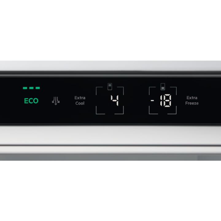 Combina frigorifica incorporabila Electrolux ENC8MD18S, 248 l, Multiflow, Usa reversibila, Control electronic, Fresh Frost Free, Clasa D, H 178 cm