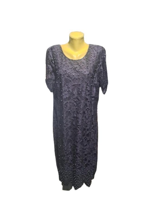 Rochie dama, Coco, margele, Mov, 46 EU