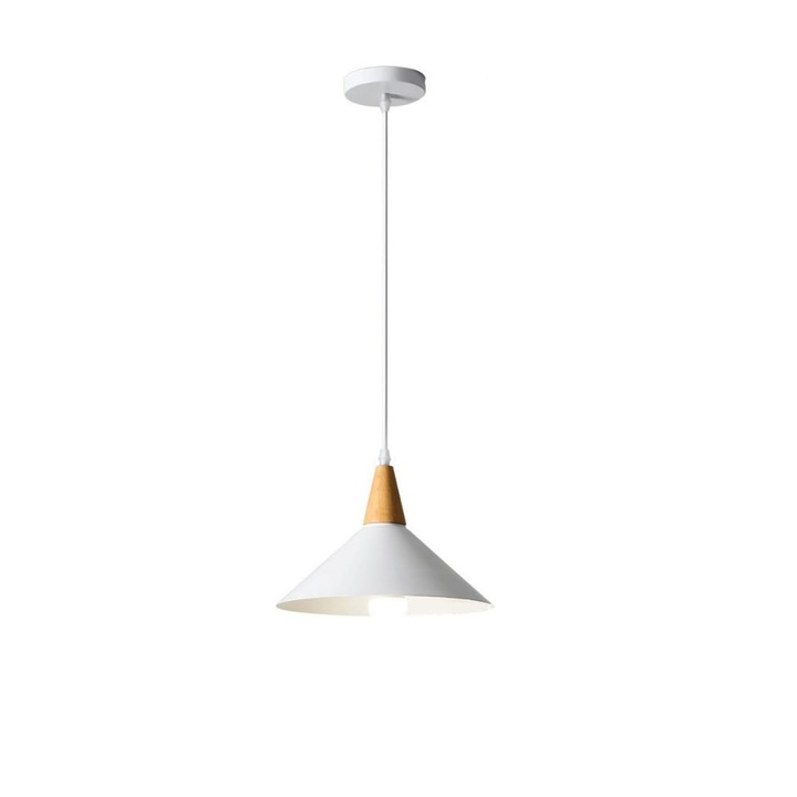 Pendul Triangle1 Small, 26*20*100 cm, Alb