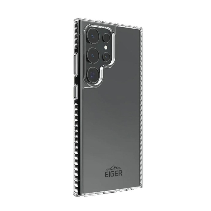 Husa de protectie Eiger pentru Samsung Galaxy S24 Ultra, Ice Grip, Clear