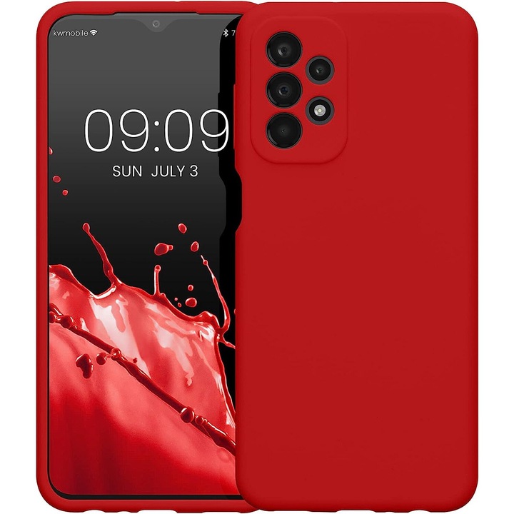 Husa pentru Samsung Galaxy A23 5G silicone case red