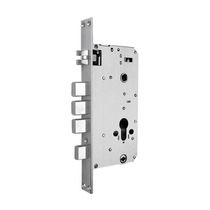 Broasca reversibila 60x68mm compatibila cu incuietori inteligente pentru inchidere multipunct actionata prin ridicarea manerului