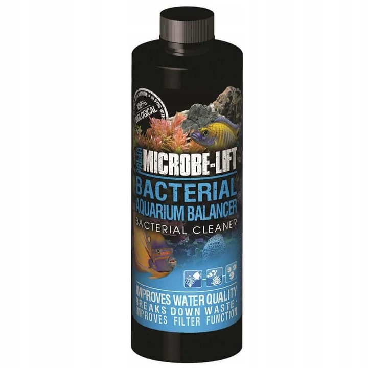 Tratament pentru acvarii, Microbe-Lift, 236ml