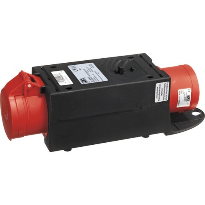Adaptor Trifazic Pce 32A -> 16A (Tata-mama), Pentru Exterior Ip44