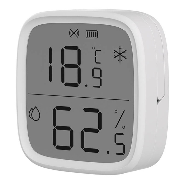 Сензор за температура и влажност SONOFF SNZB-02D Zigbee 3.0 с LCD дисплей