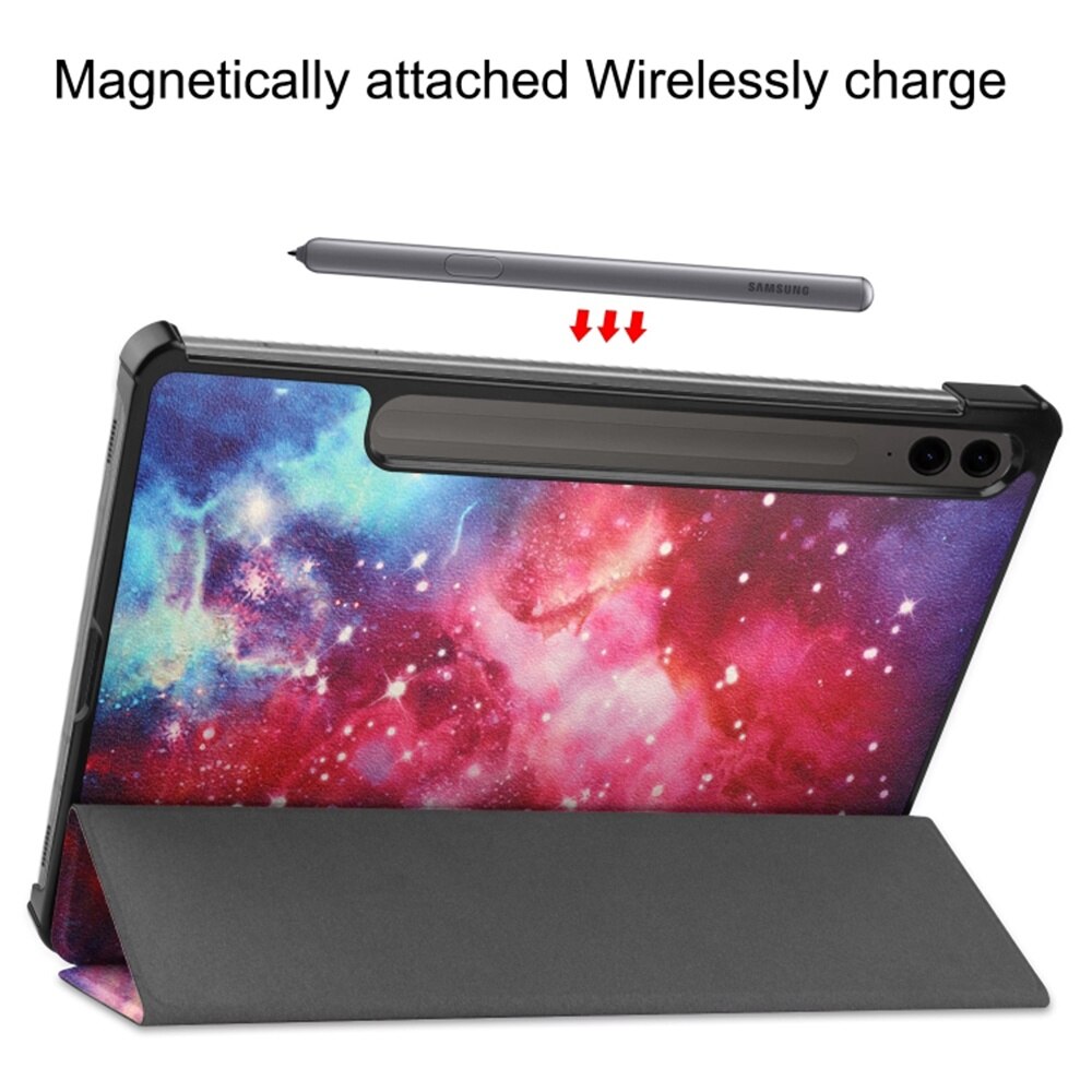 Husa pentru Samsung Galaxy Tab S9+ Plus / S9 FE+ Plus, Tab S10 Plus 12.4 inch Slim UltraLight functie sleep/wake-up, Aiyando, galaxy