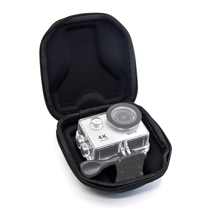 Geanta de Protectie si de Transport pentru Camere Video Sport GoPro Hero 1 2 3+ 4 5 6 7 8 9 10 11 12 Mini Session, DJI Osmo Action 1 3 4 5, SJcam, Universal