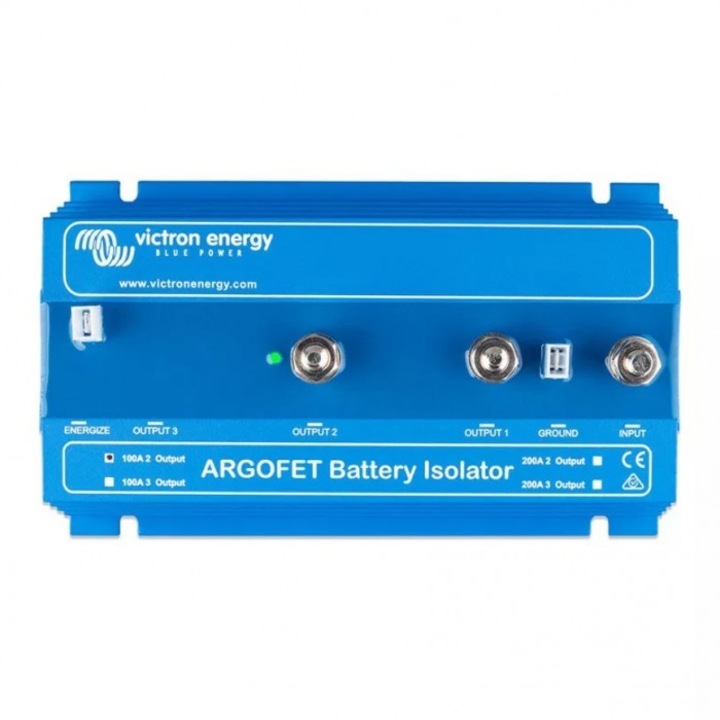 Akkumulátor leválasztó, Victron Energy, 100A, kék