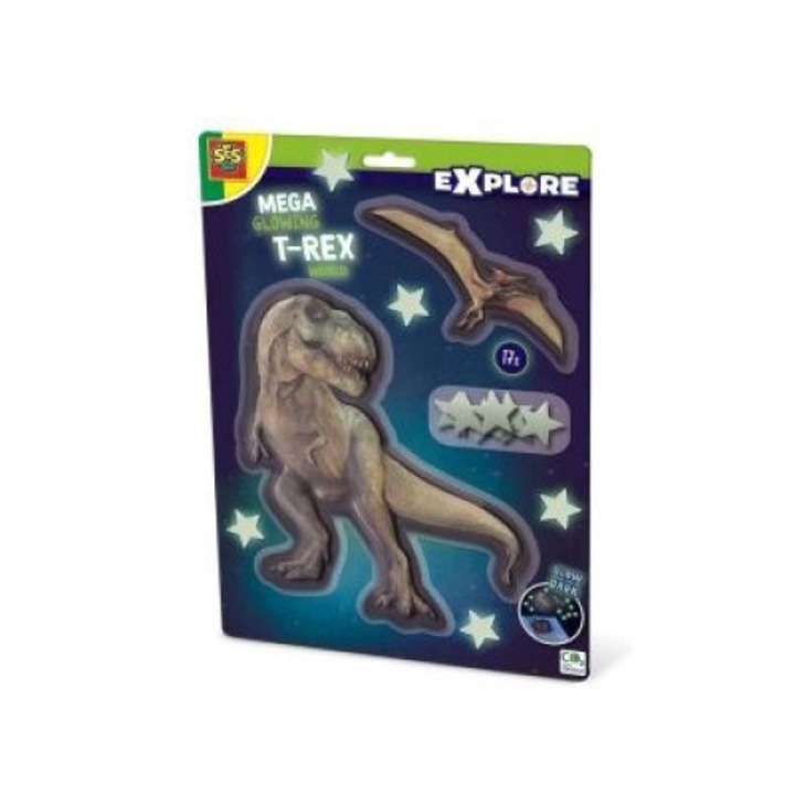 Set 15 stickere decorative, SES Creative, Multicolor