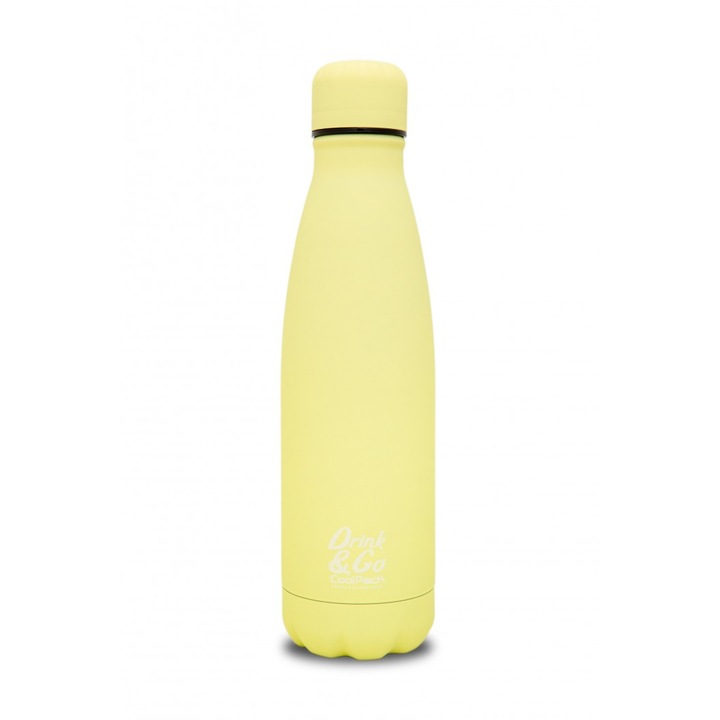 Термо бутилка CoolPack, Powder yellow, 500 ml, Жълт