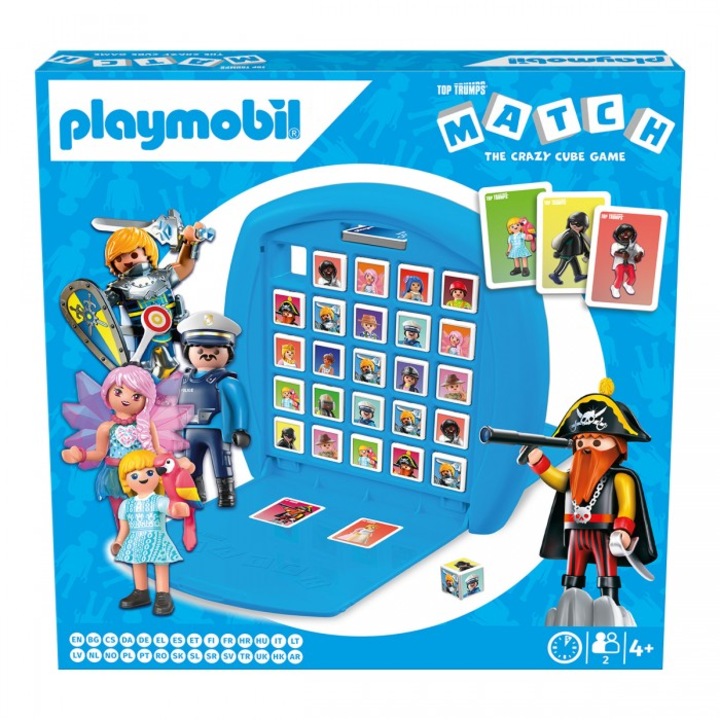 Playmobil játék, nyerő mozdulatok, többszínű