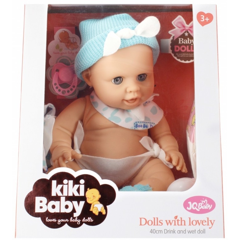 Bebelus baietel Azul handmade, colectia Susu - 38cm Multicolor