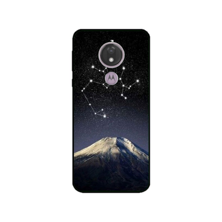 Husa personalizata HQPrint pentru Motorola Moto G7 Power, model Sagittarius, multicolor, S1D1M0346