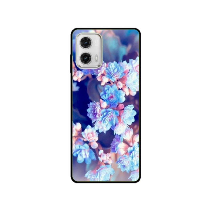 Egyedi HQPrint tok és szilikonfólia Motorola Moto E22i modellhez, Flowers #2, többszínű, S1D1M0038